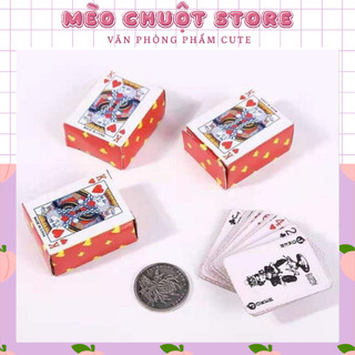 Bộ bài 4cm mini 54 lá