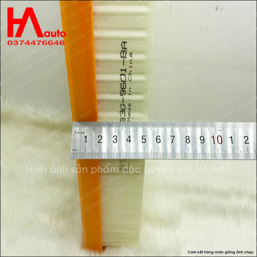 Lọc gió động cơ Ford Ranger 2023, Everest 2023. Mã phụ tùng MB3G-9601-BA