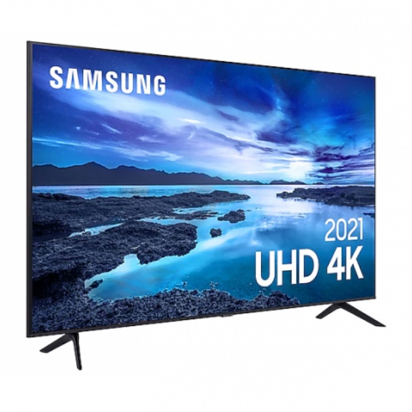 Smart Tivi Samsung 4K 55 inch 55AU7700 UHD chính hãng