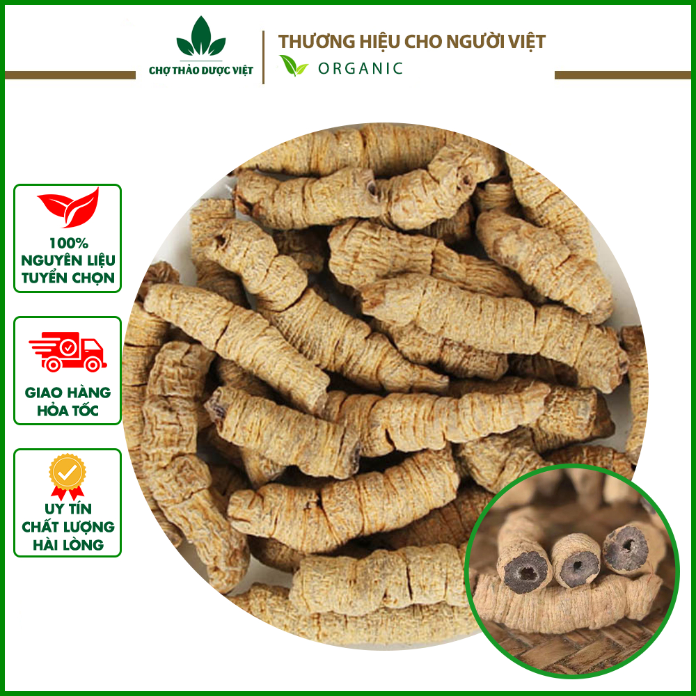Ba kích tím khô 1kg, đã rút lõi, củ to, đẹp, hỗ trợ bổ thận, tráng dương, tăng cường sinh lý nam