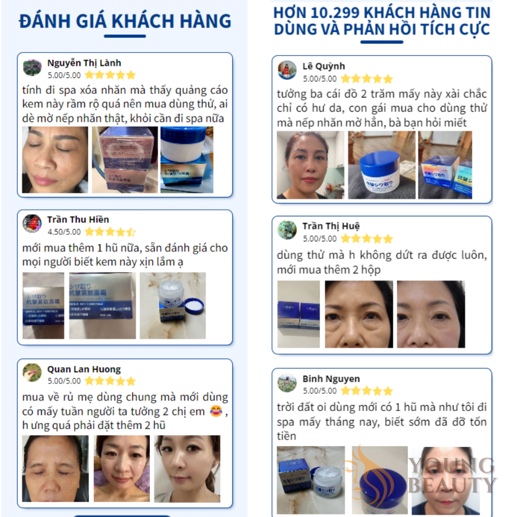 Kem xóa nếp nhăn AW - Kem AW xóa nếp nhăn chống lão hóa, giữ ẩm, căng bóng, mang lại làn da trẻ trung - YOUNG BEAUTY