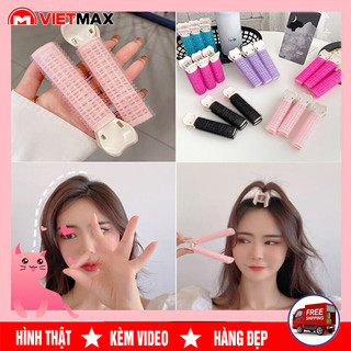 Kẹp Tóc Dạng Lô Cuốn Mỏ Vịt Làm Phồng Tóc Nhiều Màu