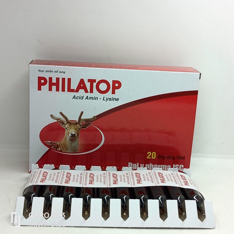 Philatop ăn ngon, TSĐK