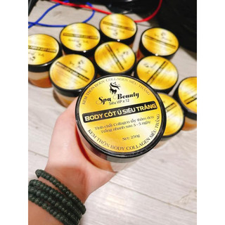 Kem cốt thái mix serum collagen siêu trắng - ảnh thật hủ 220gram