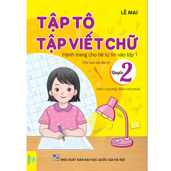 Sách - Combo 5 cuốn Tập tô tập viết chữ, số và học Toán, Hành trang vào lớp 1 - ndbooks
