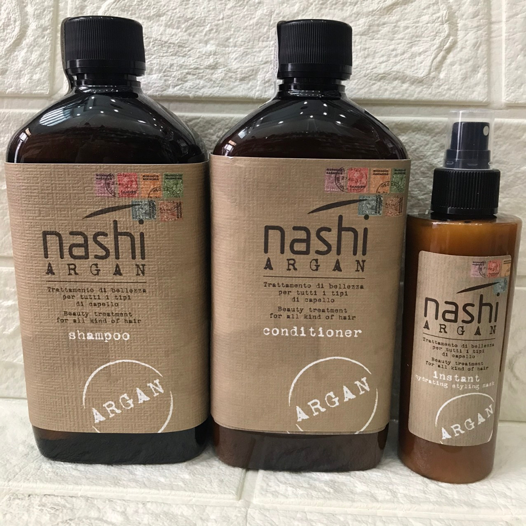 Dầu gội dưỡng tóc và phục hồi NASHI ARGAN SHAMPOO - Hàng Chính Hãng - 200ml, 500ml, 1000ml