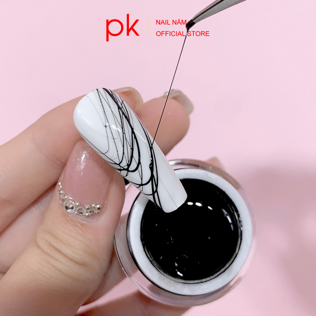 Gel nhện nail Lotus trang trí móng hũ to 10g dễ kéo không bị đứt