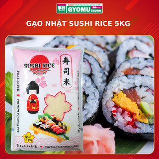 Gạo nhật làm sushi, sushi rice 5kg