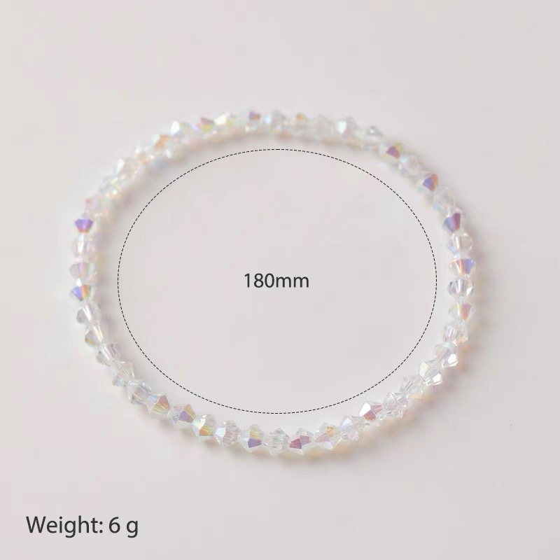 🍒🍒CHERRYKOKO Siêu Flash!Hàng Chính Hãng Vòng Đeo Tay Siêu Mỏng Đính Pha Lê Đơn Giản Kết Cấu Nhẹ Sang Trọng Cho Nữ