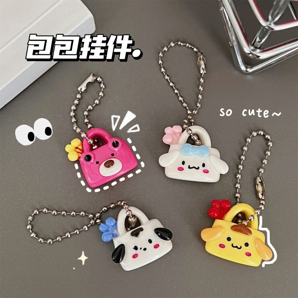 🍒🍒CHERRYKOKO Móc Khóa Hình Gấu Sanrio Dễ Thương Dành Cho Học Sinh