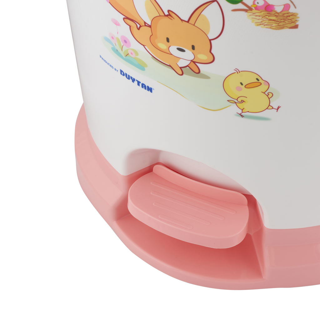 Thùng Rác Nhựa Oval Đạp Chân Duy Tân Cao Cấp Size Nhí/Nhỏ/Trung/Lớn