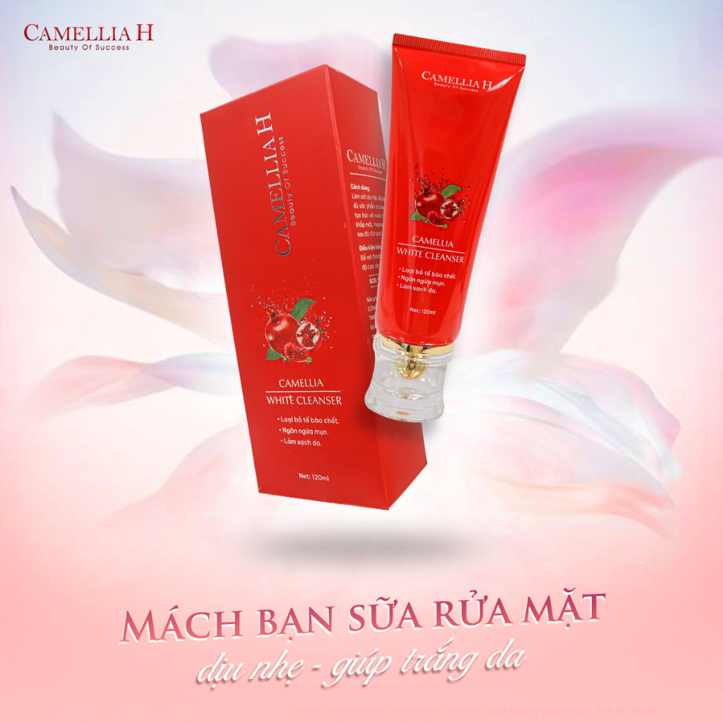 Sữa rửa mặt Camellia Fresh Cleansing Gel - Giúp da luôn sáng mịn và tươi mới