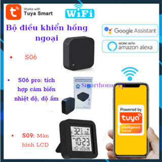 Bộ điều khiển hồng ngoại s06, s06pro, s09 màn hình LCD, điều khiển quạt, điều hòa, tivi