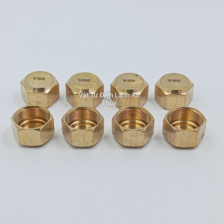 Nắp bích vss lớn - Nút bịt ống đồng zen 17 - Nắp bịt ống đồng - Nắp bịt ren trong, Nút bít ren trong, Bít thau ren trong