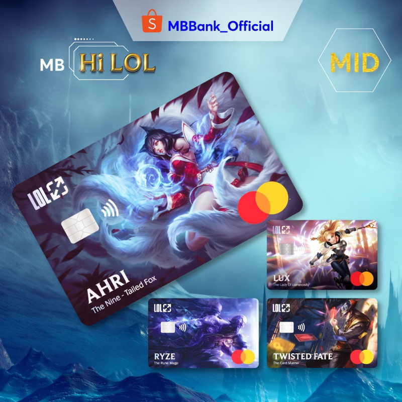 Thẻ MB Hi Collection - BST League of Legends