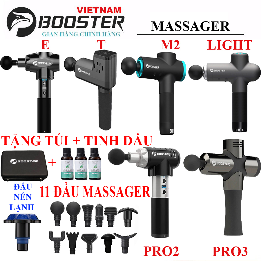 SALE 50% ĐÓN TẾT - Máy massa cầm tay - BOOSTER PRO3 - BOOSTER LIGHTSABER - BOOSTER T - BOOSTER M2 - BOOSTER E LIGHT MINI