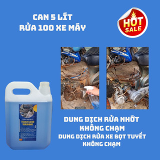 Dung dịch rửa nhớt rửa đất không chạm