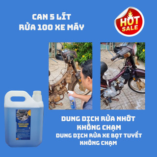 Dung dịch rửa nhớt rửa đất không chạm