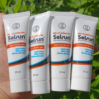 (combo 4x25ml) Dầu xả dưỡng tóc Selsun