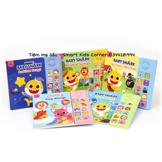 Sách nhạc, sách âm thanh - sound book baby shark pingfong chính hãng các chủ đề