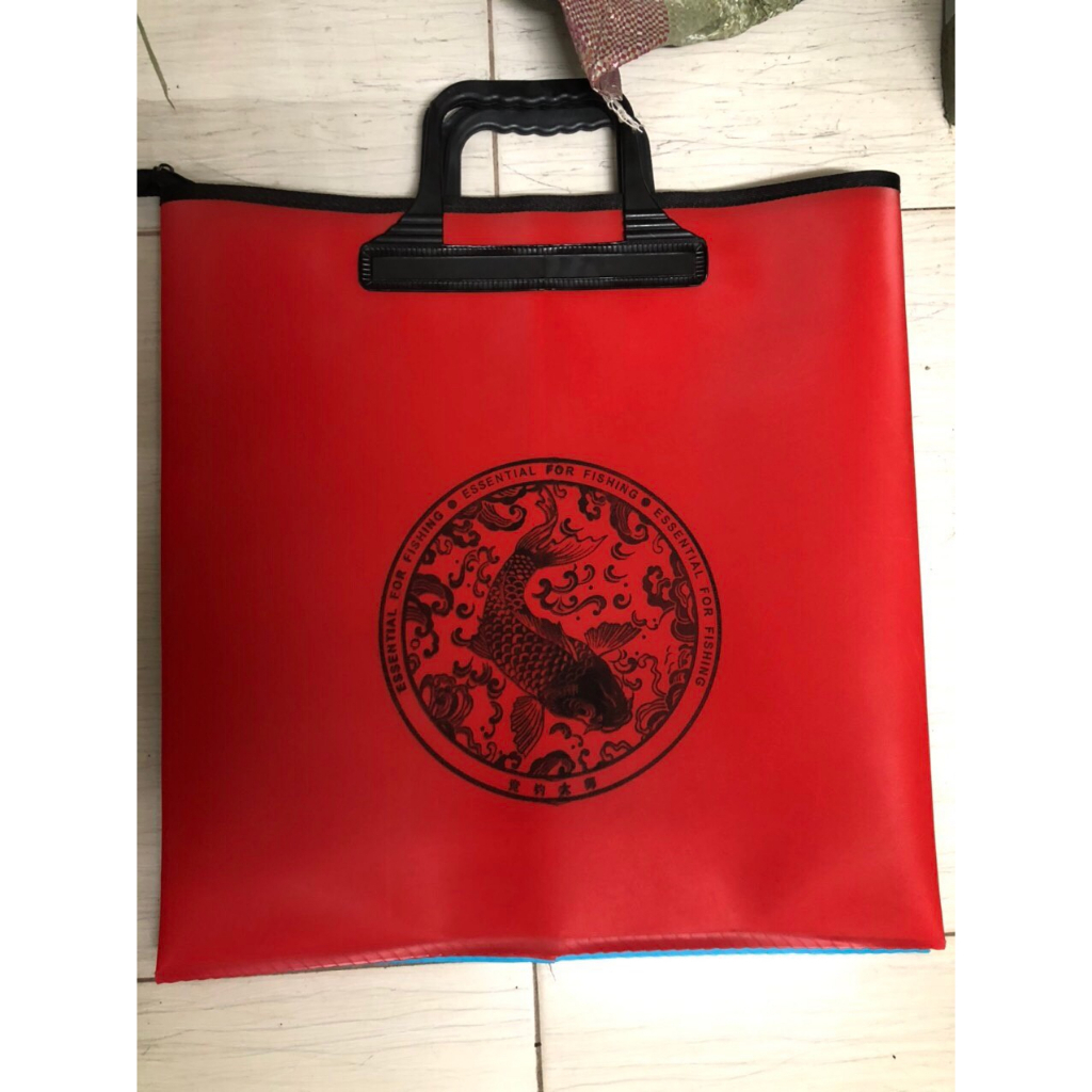 Túi đựng cá, đựng rọng, dụng cụ phụ kiện câu cá cầm tay EVA có thể gấp gọn