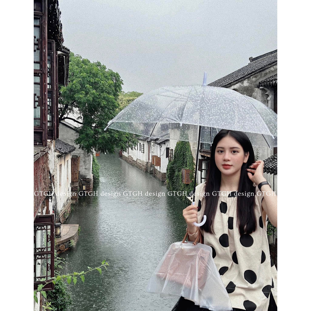 Siuu phẩm áo chấm bi to so hott Hàng QC freesize