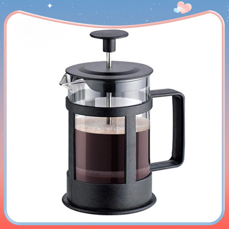 Bình pha cà phê kiểu pháp 350/600/800ml ​french press ấm pha cà phê trà ​thủy tinh Bình pha trà ​French pres
