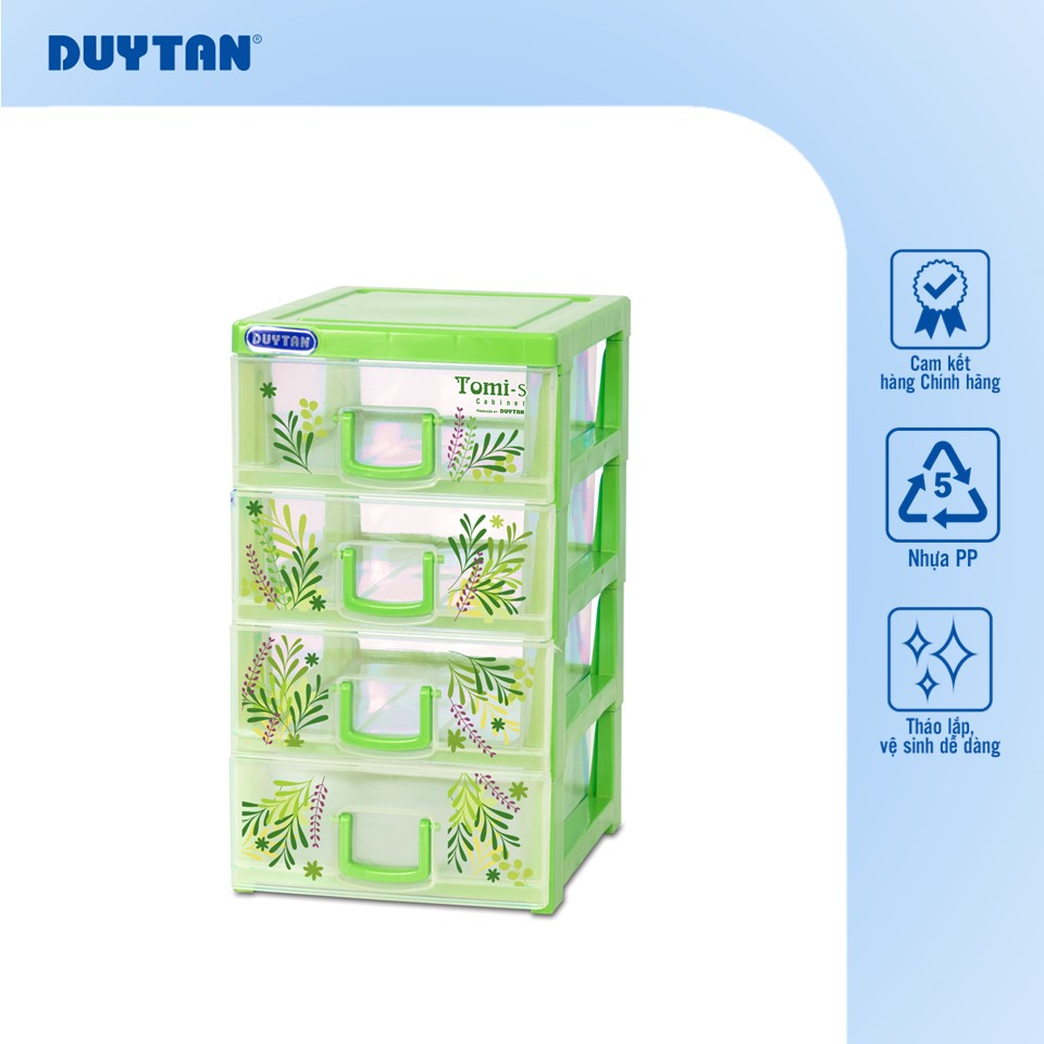 Tủ Tomi-S 4 Ngăn Duy Tân Nhỏ Gọn, Tiện Lợi