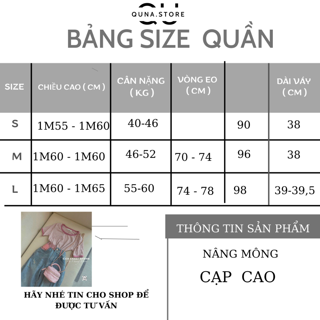 Quần bò jeans dáng bagy 9 tấc cạp hồng