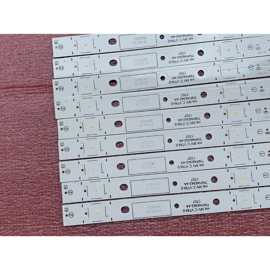 LED TIVI Panasonic 43EX600V 43EX605V TH-43EX680H MỚI 100% BỘ 9 THANH 2 BÓNG + 9 THANH 3 BÓNG MỖI BÓNG 3V