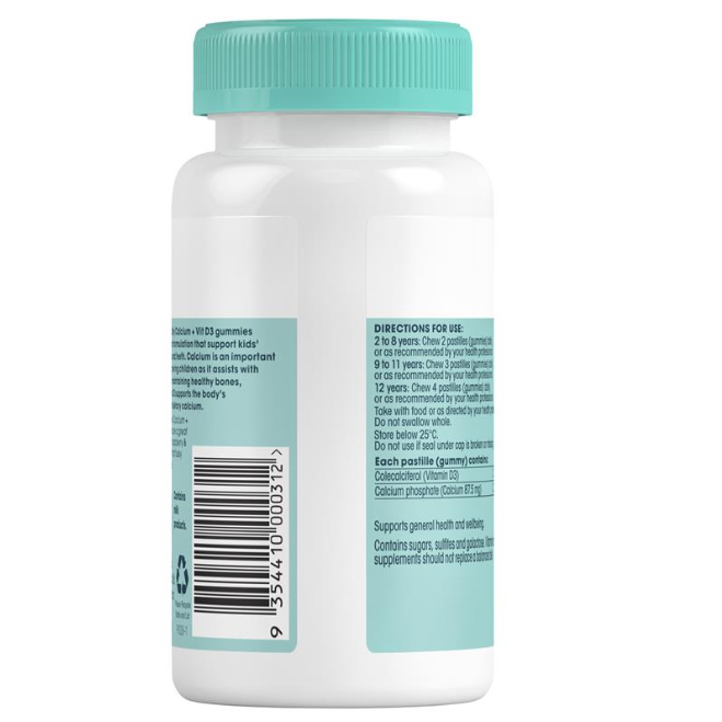 Kẹo Pentavite Gummies Calcium + D3