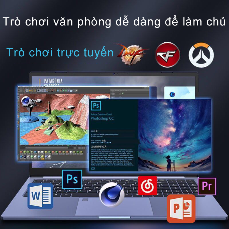 Asus Factory Laptop Mỏng Nhẹ Hiệu Suất Cao Intel Core i7 15.6-inch Gaming Laptop Bluetooth Windows 10 Pro