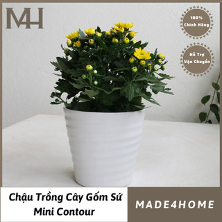 Chậu Trồng Cây Mini Contour  - Made4home