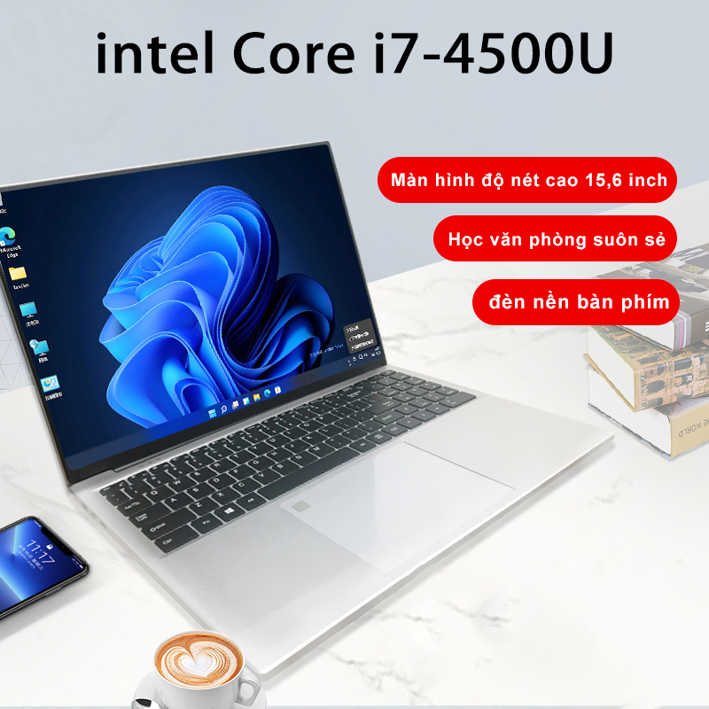 Lenovo Factory Intel Core i7 4500U Laptop Dùng Văn Phòng Boot Vân Tay 15.6-inch 512G/1TB SSD GTA IV Laptop Game