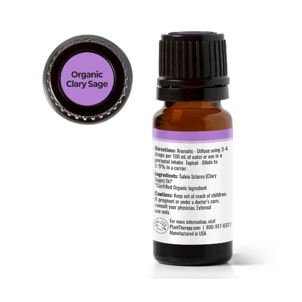 Tinh dầu xô thơm Clary Sage hữu cơ PlantTherapy