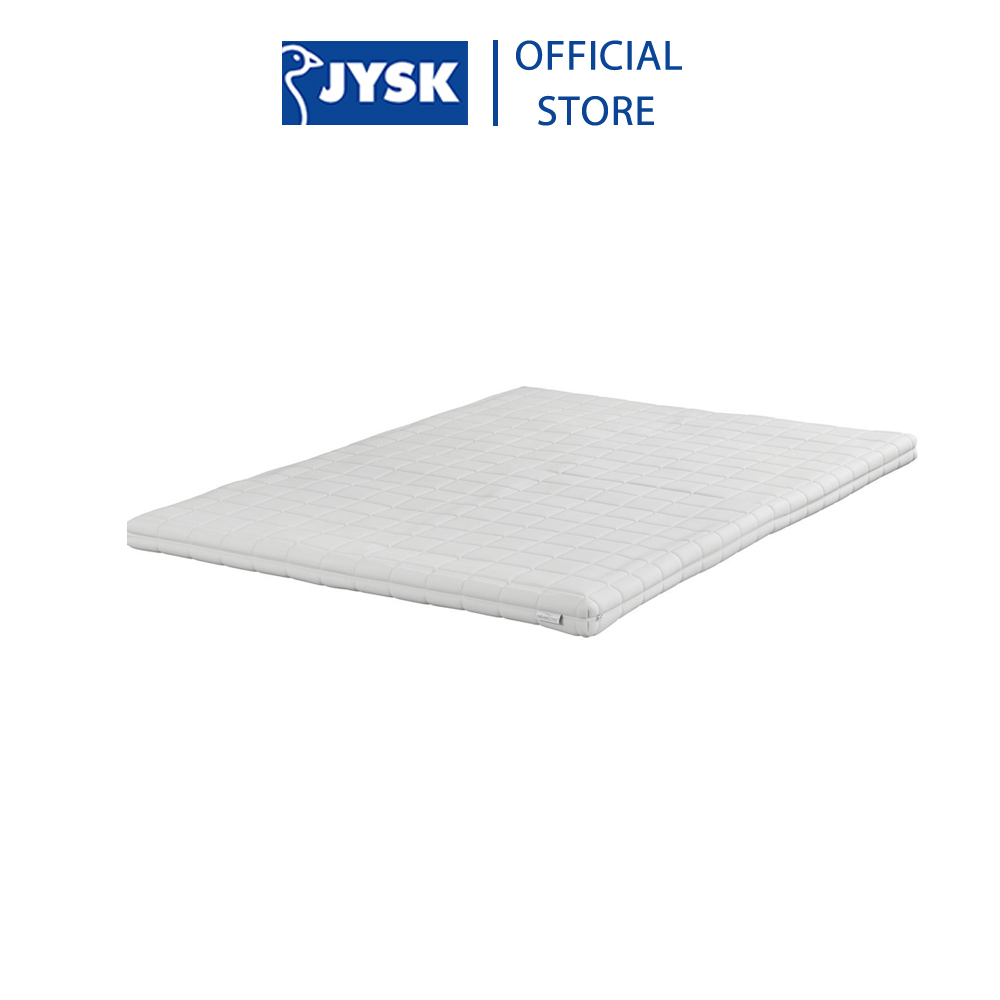 Đệm topper Memory Foam | JYSK Dreamzone T50 | trắng | R90/140/160/180xD200cm