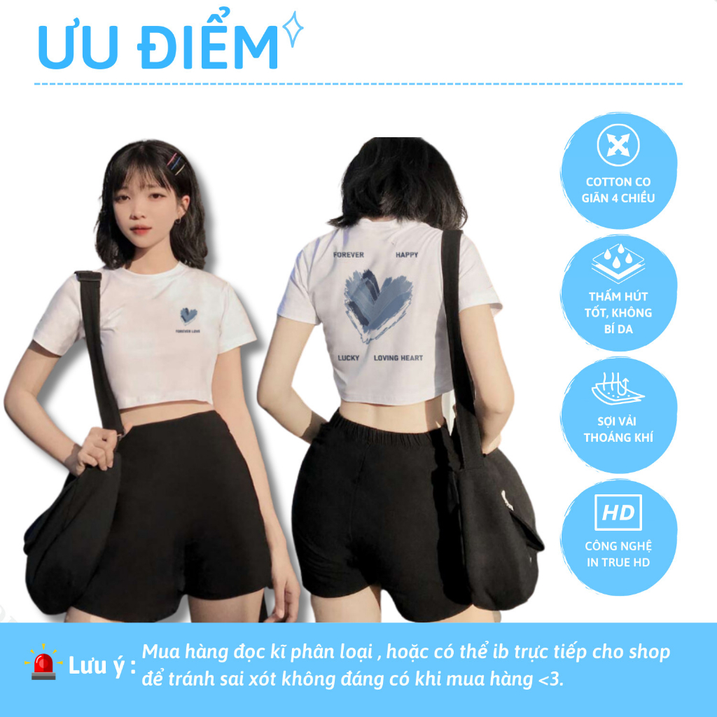 Set Đồ Đôi nam nữ cùng người yêu mùa hè áo thun croptop baby tee dây rút màu đen A032 tặng kèm túi tote L66