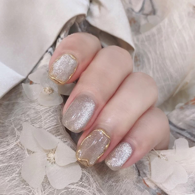 Sơn mắt mèo Vàng Bạc Huaxi siêu xinh