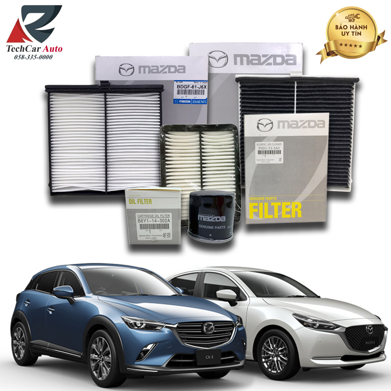 {Hàng Xịn} Mazda 2 & CX3-Lọc gió động cơ-Lọc điều hòa-Lọc dầu nhớt