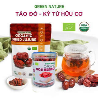 Combo táo đỏ _kỷ tử hữu cơ natural
