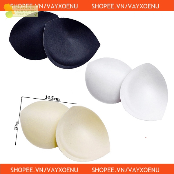 Mút Lót Ngực Loại Tốt, Mút Nâng Ngực, Độn Ngực, độn bikini Hình tam giác, hình tròn, hình oval, hình xoài