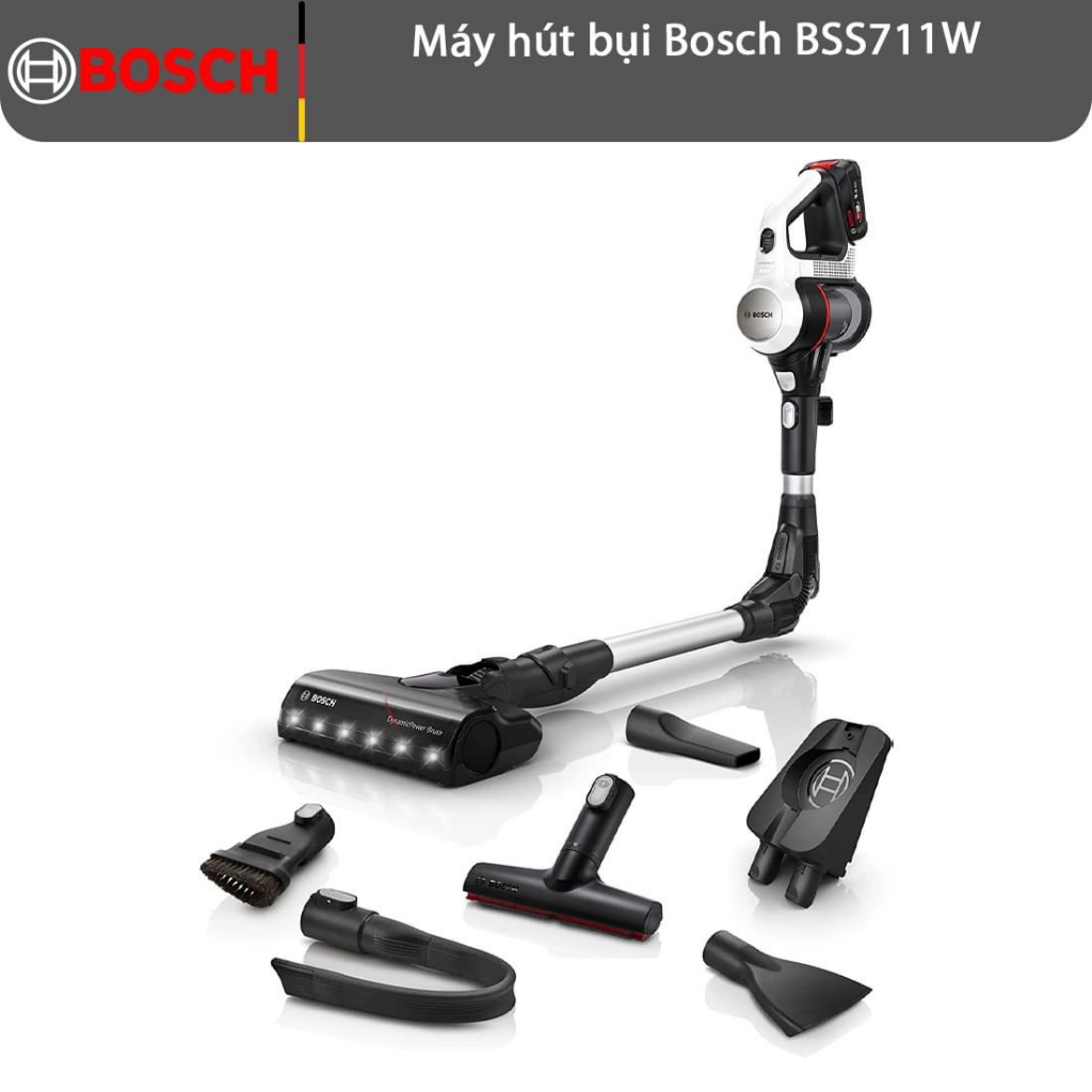MÁY HÚT BỤI CẦM TAY BOSCH BSS711W-Hàng Đức Chính Hãng