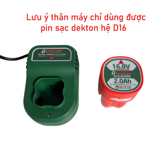 THÂN MÁY PIN 16,8V DEKTON D16