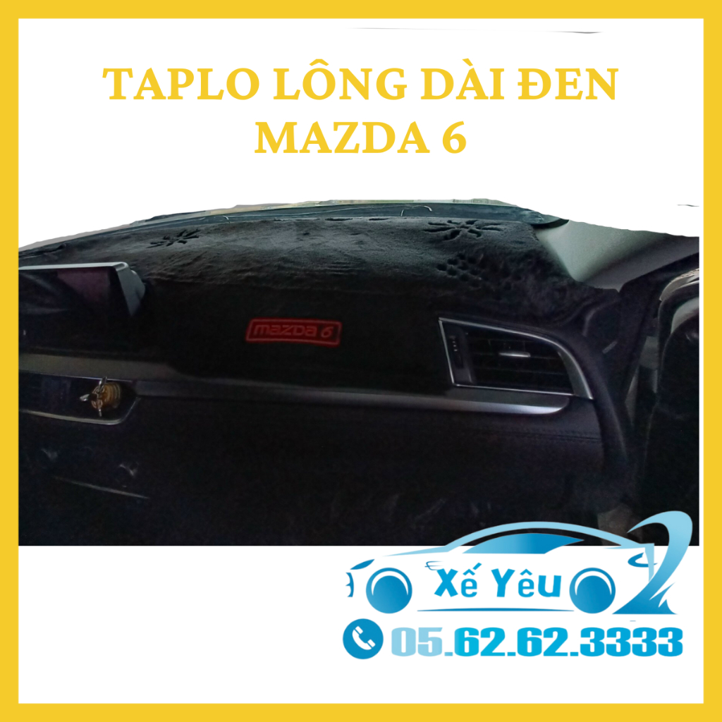 Mazda 3, Mazda 6 - Thảm Taplo Chống Nóng, nhiều mẫu mã đẹp, Form may chuẩn, giá tại xưởng!
