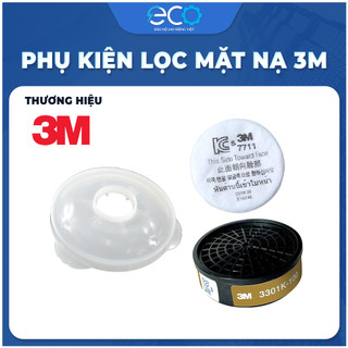 Bộ phụ kiện lọc mặt nạ phòng độc 3m dành cho mặt nạ 3100 - 3200