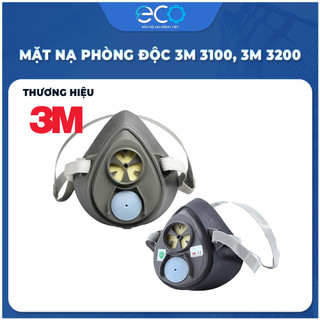 Mặt nạ phòng độc 3m 3100 và 3m 3200 chính hãng