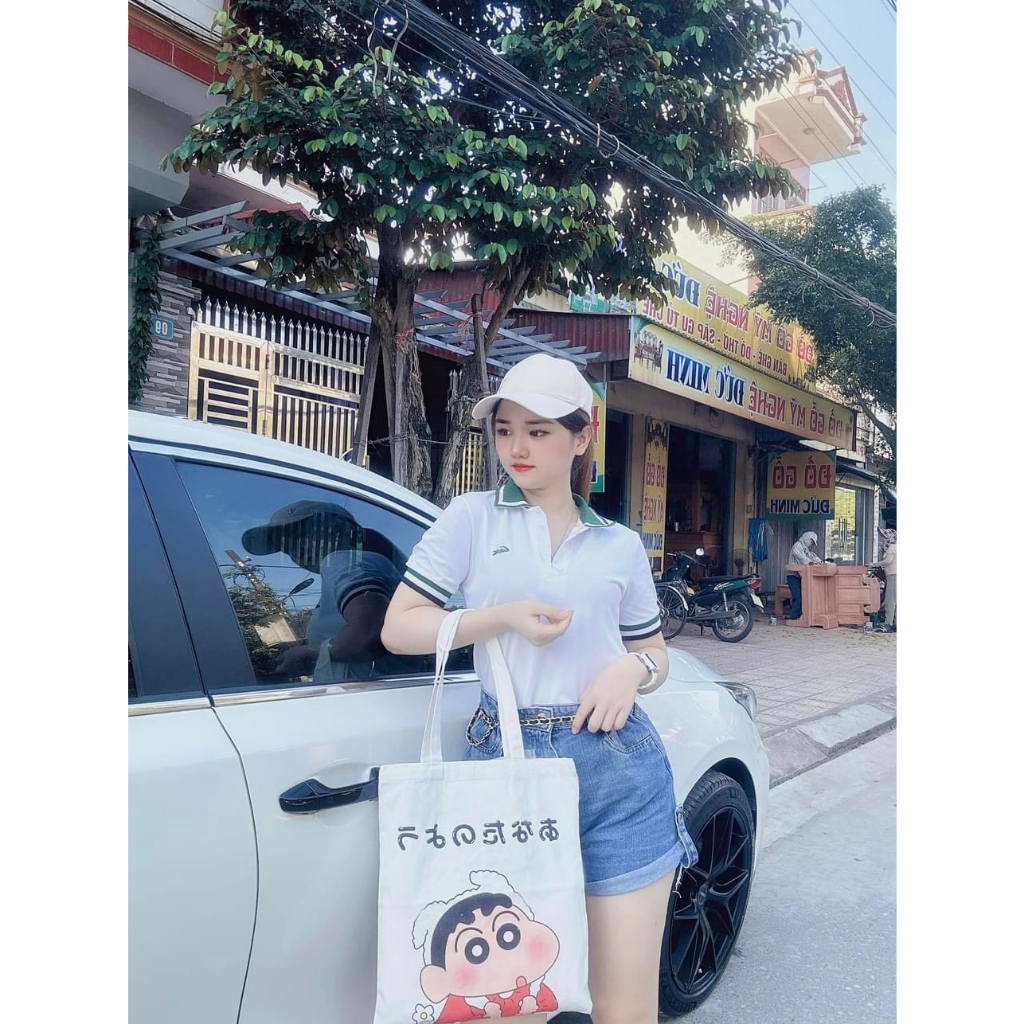 Túi tote Shin vải thô canvas siêu bền