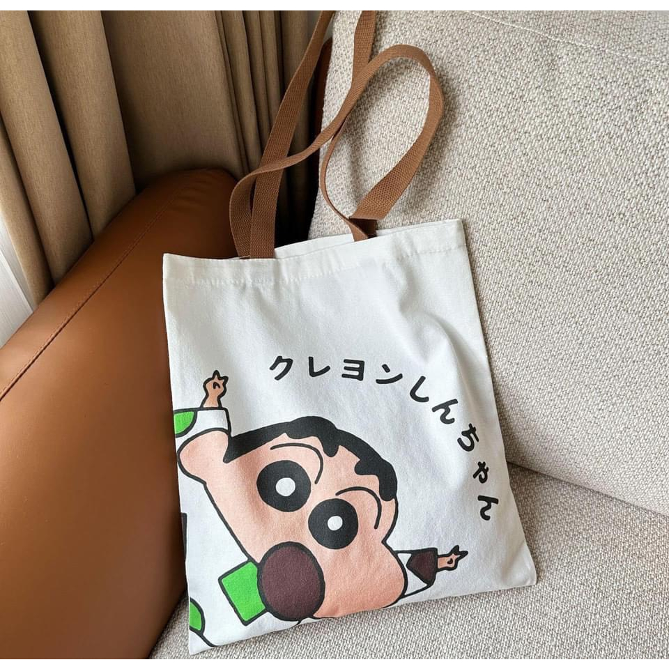 Túi tote Shin vải thô canvas siêu bền
