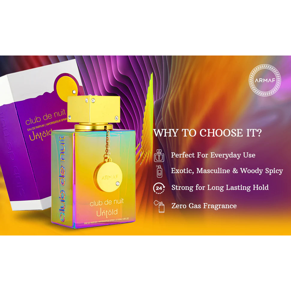 Nước hoa Unisex ARMAF Club de Nuit Untold EDP - 105ml | BigBuy360 - bigbuy360.vn