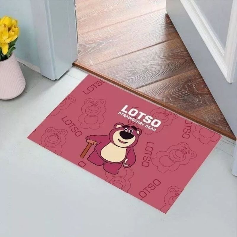 Thảm Lau Chân Nhà Bếp, Nhà Tắm - Thảm Chùi Chân NỈ HOẠ TIẾT Trải Sàn Nhà Thấm Hút Nước Chống Trơn Trượt